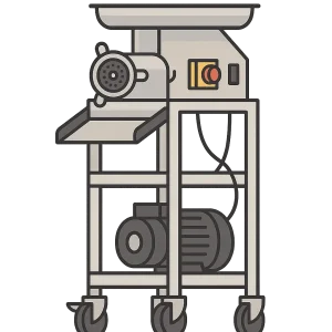 چرخ گوشت صنعتی | معرفی جامع، قیمت