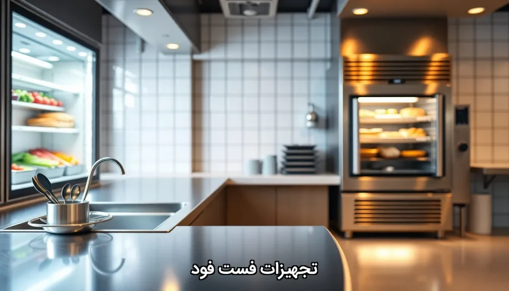 تجهیزات فست فود